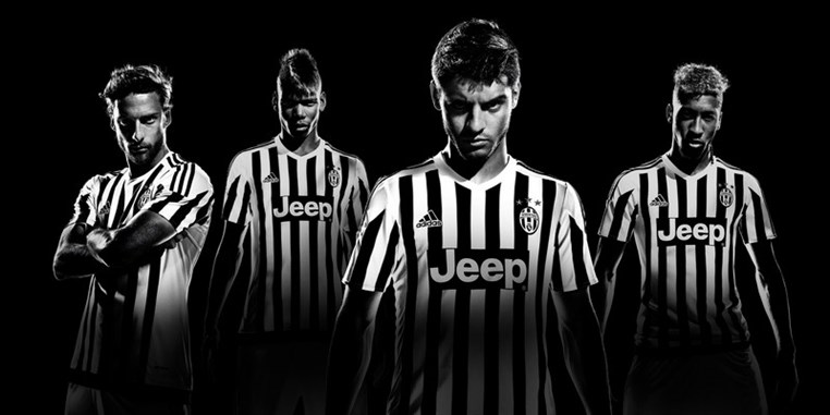 adidas and Juventus unveil the home and away kits for the 2015-16 season